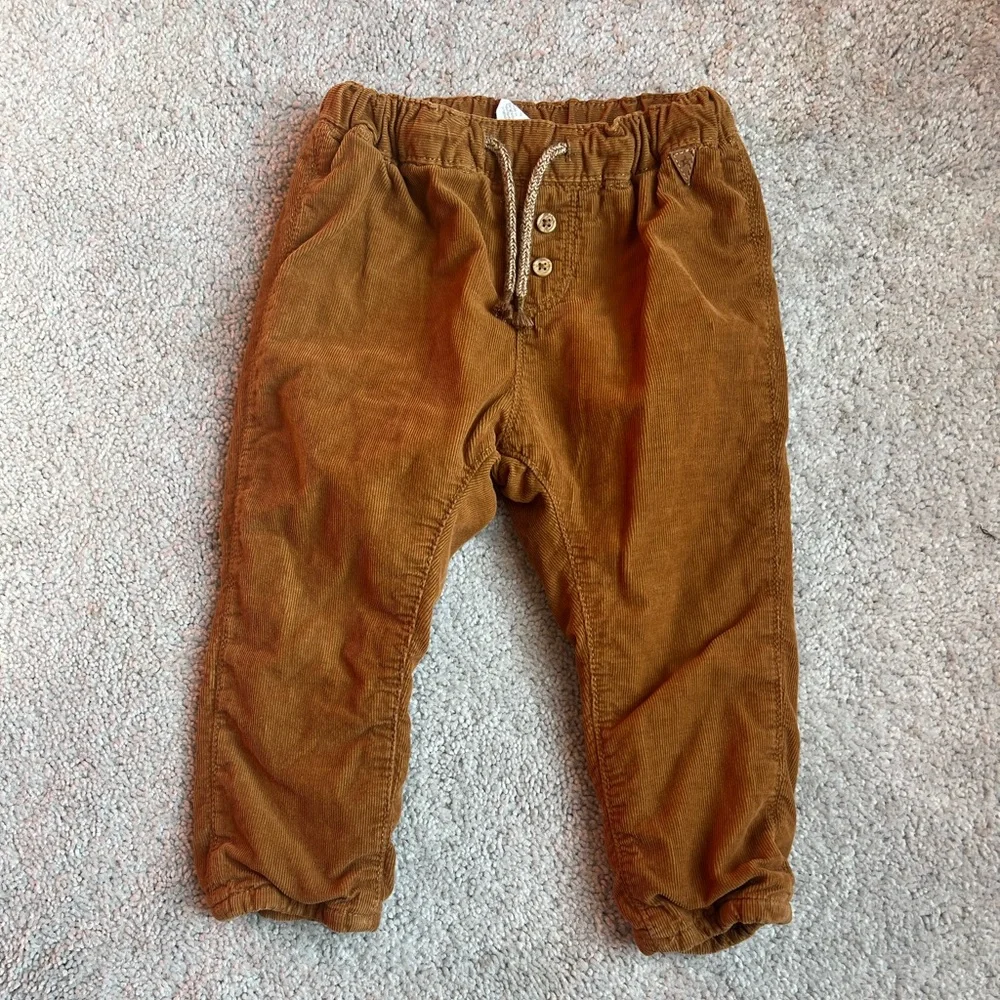 H&M Brown Corduroy Kids Pants 12-18M